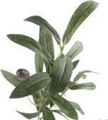 YAPAY ÇİÇEKÇİNİZ Yapay Zeytin Dalı Dekoratif 95 cm 6 Zeytinli thumbnail 4