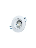 Cata 8W Safir Led Armatür CT-5256 Beyaz Işık 3'lü - 1