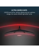 WQ34 34'' 1ms 180Hz Curved 2k Uwqhd 3440*1440 Gaming Monitör - 8