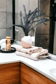 YAPAY ÇİÇEKÇİNİZ ŞOKLANMIŞ YOĞUN YAPRAKLI BABY OKALİPTUS DEMETİ - 3