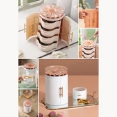 Mucit Home  Çekmeceli Kapaklı Askılı Takı Mücevherat Bijuteri Aksesuar Düzenleyici Organize - 1