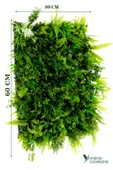 YAPAY ÇİÇEKÇİNİZ Yapay Duvar Paneli Ultra Yoğun Yapraklı thumbnail 1