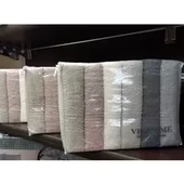 Via Home 6lı El Havlusu Seti, Delta Ağır Jakarlı Çantalı (50x90) - 2