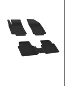 Sahler Opel Crossland 2017+ Uyumlu 4.5D Premium Havuzlu Oto Paspas ve Liner Marka 3D ÜST Bagaj Havuzu - 4