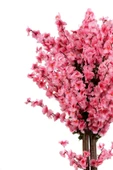 YAPAY ÇİÇEKÇİNİZ 120 Cm Pembe Bahardalı Ağacı thumbnail 3