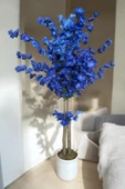 YAPAY ÇİÇEKÇİNİZ 120 cm Lacivert Yapay Japon Bahardalı Ağacı Dekoratif ve Estetik Tasarım thumbnail 5