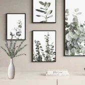 YAPAY ÇİÇEKÇİNİZ 85 cm 3’lü Yapay Okaliptus Demeti – Gerçek Dokulu ve Doğal Görünümlü thumbnail 8