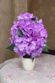BEYAZ SAKSIDA YAPAY ORTANCA AĞACI 40 CM - 8