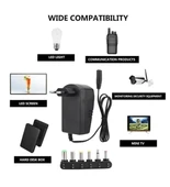 UNIVERSAL SY-668 30W 3A TABLET MODEM DİZÜSTÜ PC ŞARJ ADAPTÖRÜ 6DC - 4