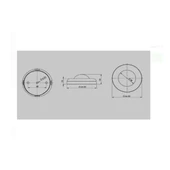 Şeffaf Kapı Stoperi, Kapı Duvar Tamponu, Duvar Koruma Stopu 5 Adet thumbnail 5