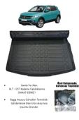 Sahler Volskwagen T-Cross 2022+ Uyumlu 4.5D Premium Havuzlu Oto Paspas ve Liner Marka 3D ALT Bagaj Havuzu thumbnail 2