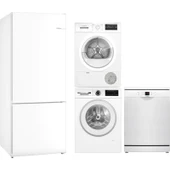 Dörtlü Beyaz Eşya Seti (KGN76VWE0N-WGA142X2TR-WTH22200TR-SMS26DW00T) - 1