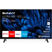 SN50FMN252 50" 127 Ekran Dahili Uydu Alıcılı 4K Ultra HD Smart LED TV - 1
