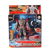 Nessiworld HW-668-1-2 Işıklı Dönüşebilen Robot Araba -Vardem - 4