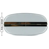 Erkan Saçmacı Gümüş Saten Kristal Taşlı Metal Saplı Zincir Askılı Abiye Çanta - 6