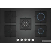 Bosch PNQ7B9O12O Wok Gözlü Siyah Cam Ankastre Ocak - 1