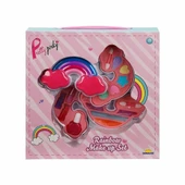 Nessiworld 2601 SUN-RST-PRP-Güzellik Set Makyaj Gökkuşağı Şekilli 3 Katmanlı - Sunman - 1