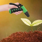 BUFFER® 2 Fonksiyonlu 5li Bahçe Tarla Otomatik Sulama Tabancası Seti Hortum Bağlantısı Aparatı - 3
