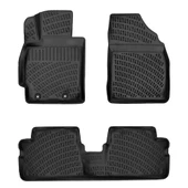 Rizline Toyota Auris 2007-2012  3D Havuzlu Paspas Siyah - 1