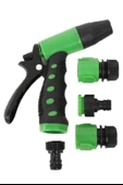 BUFFER® 2 Fonksiyonlu 5li Bahçe Tarla Otomatik Sulama Tabancası Seti Hortum Bağlantısı Aparatı - 5