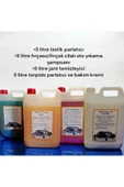Şimal otokimya market 4'lü Araba Temi̇zleme Seti̇/oto Bakim Seti̇ 5lt - 1