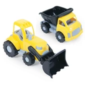 6144 JUMBO İKİLİ KAMYON- DOZER SET - 2