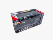 Rc Spray Uzaktan Kumandalı Şarjlı Duman Atan Oyuncak Araba 18 Cm Siyah Led Işıklı - 7