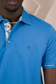 Paul Martin Regular Fit Yaka Garnili Pamuklu Polo Yaka T-shirt - 6