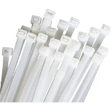 3,6*250 MM CIRT KELEPÇE  100 ADET BEYAZ - 1