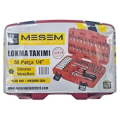 MEŞEM 58 PCS 1/4 LOKMA TAKIMI 024 - 1