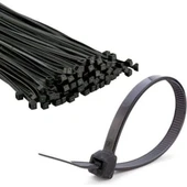 3,6*200 MM CIRT KELEPÇE  100 ADET SİYAH - 1