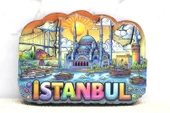 Ahşap İstanbul Temalı Magnet Alk4366 - 1