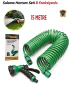 Meşem Sulama Hortum Seti 8 Fonksiyonlu 15 Metre 8 Fonksiyon 963 - 1