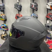 MTS M-910 Full Face Kask MAT BLACK - 4