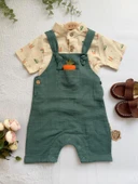 Havuç Oyuncaklı Salopetli Takım - 4