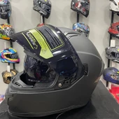 MTS M-910 Full Face Kask MAT BLACK - 2