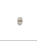 ALEMİNYUM 3 CM EKO OVAL  MENTESE 30 X 55 X 1.5 MM / 10 ADET thumbnail 2