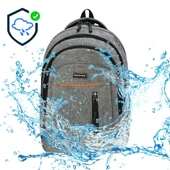 Unisex Okul Sırt Çantası Lise-Ortaokul Sırt Çantası 47*30 Cm Kalın Su Geçirmez Kumaş - 4