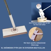 Mucit Home Otomatik Tembel Mop – Her Beze Uyumlu, Büyük Boy - 1