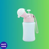 Mucit Home Taşınabilir Fincan Çocuk Bebek Pisuar Acil Tuvalet Çocuk Lazımlık Işemek Şişesi Idrar Kutusu - 1