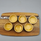 Mucit Home  Bambu 6'lı Bambu Mini Lokumluk, Çerezlik, Sosluk & Reçellik Sunum Set thumbnail 4