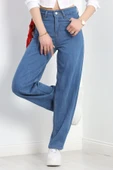 Baggy Kot Pantolon Mavi - 1
