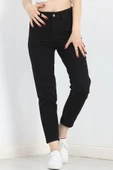 Mom Boyfriend Jeans Siyah - 4