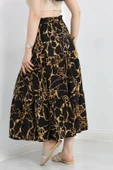 Desenli Viskon Etek Siyahsarı - 6