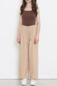 Palazzo Pantolon Sütlükahve - 1