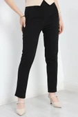 Zra Krep Havuç Pantolon Siyah - 3