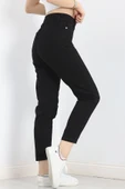 Mom Boyfriend Jeans Siyah - 1