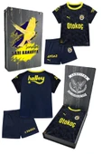 Fenerbahçe Orijinal Lisanslı 23/24 Lacivert Mini Forma Set Hediyelik Ahşap Kutulu - 1