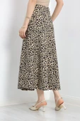Desenli Midi Etek Leopar1 - 6