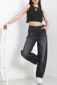 Balon Paça Kot Pantolon Füme - 6